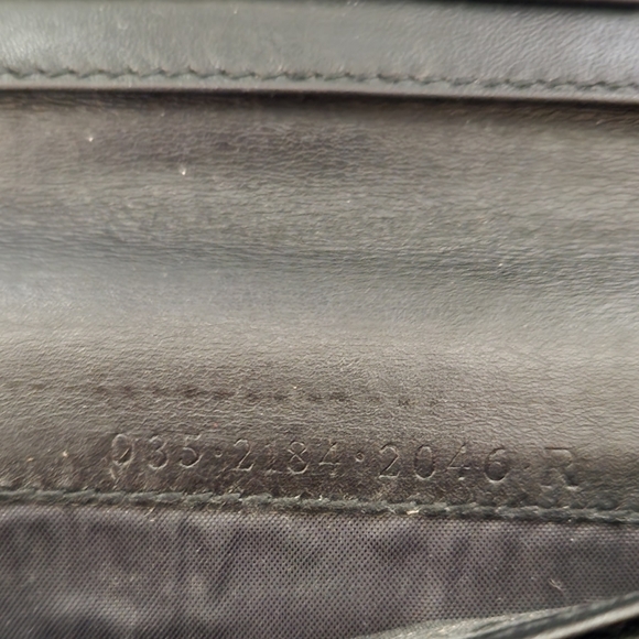 Gucci Vintage Black Snake Skin Continental Wallet - Picture 6 of 8